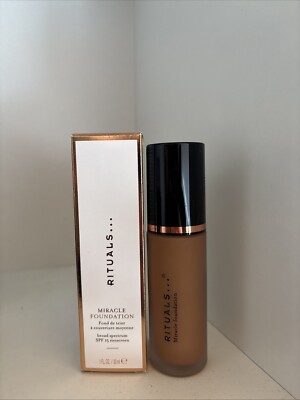 Rituals ~ Miracle Foundation ~ Warm Almond ~ SPF 15 ~ Medium Coverage ~ Neu OVP 