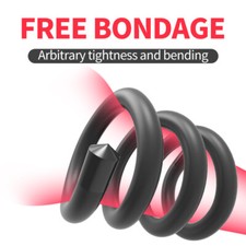 Male-Scrotum-Testicle-Squeeze-Rings-Cage-Penis-Stretcher-CBT-Enhancer-Delay-Ball