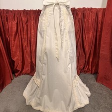 VTG 70s Gunne Sax Jessicas Gunnies Sz 5. Ivory Lace Prairie. CottageCore. B30