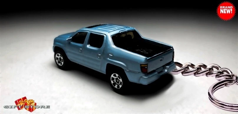 🎁RARE KEYCHAIN 2016 BLUE HONDA RIDGELINE™ CUSTOM Ltd Ed. GREAT GIFT NOVELTY🎁🎁 - Image 4 of 4