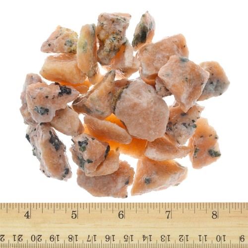 Small Orange Calcite - Rough Rocks for Tumbling - Wholesale Stone Crystal (Mada) - Picture 4 of 40