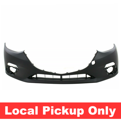 #ad #ad Front Primed Bumper Cover For 2014 2016 Mazda 3 MA1000239 BJS750031ABB $81.04