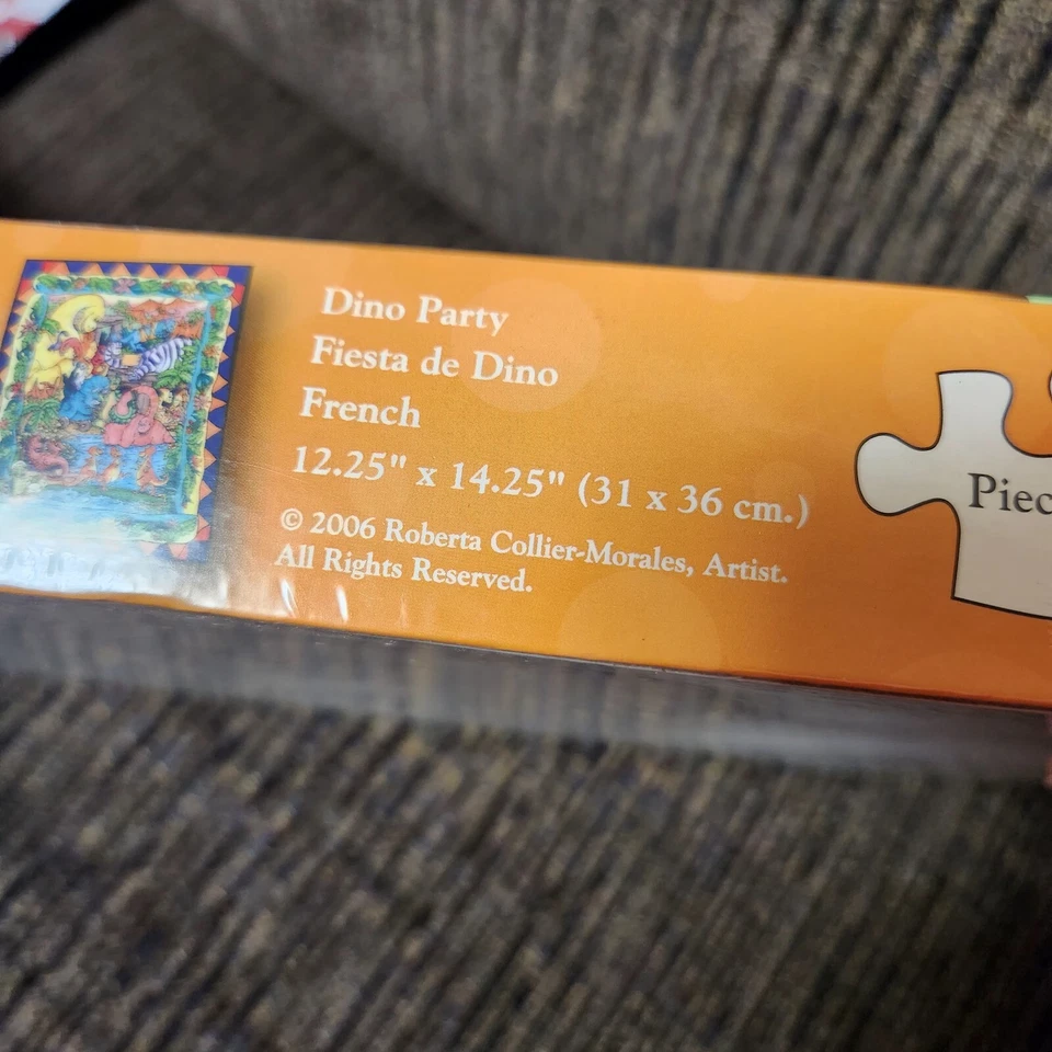 Rompecabezas de 125 piezas Dino Party de Serendipity Kids Foto 3 de 3