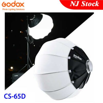 US Godox CS-65D 65cm Bowens Collapsible Lantern Softbox Soft Lighting Modifier
