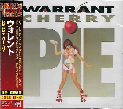 Warrant Cherry Pie Japan 19 Rmst Lmt Edt Cd 5 New Factory Sealed Gift Quality Ebay