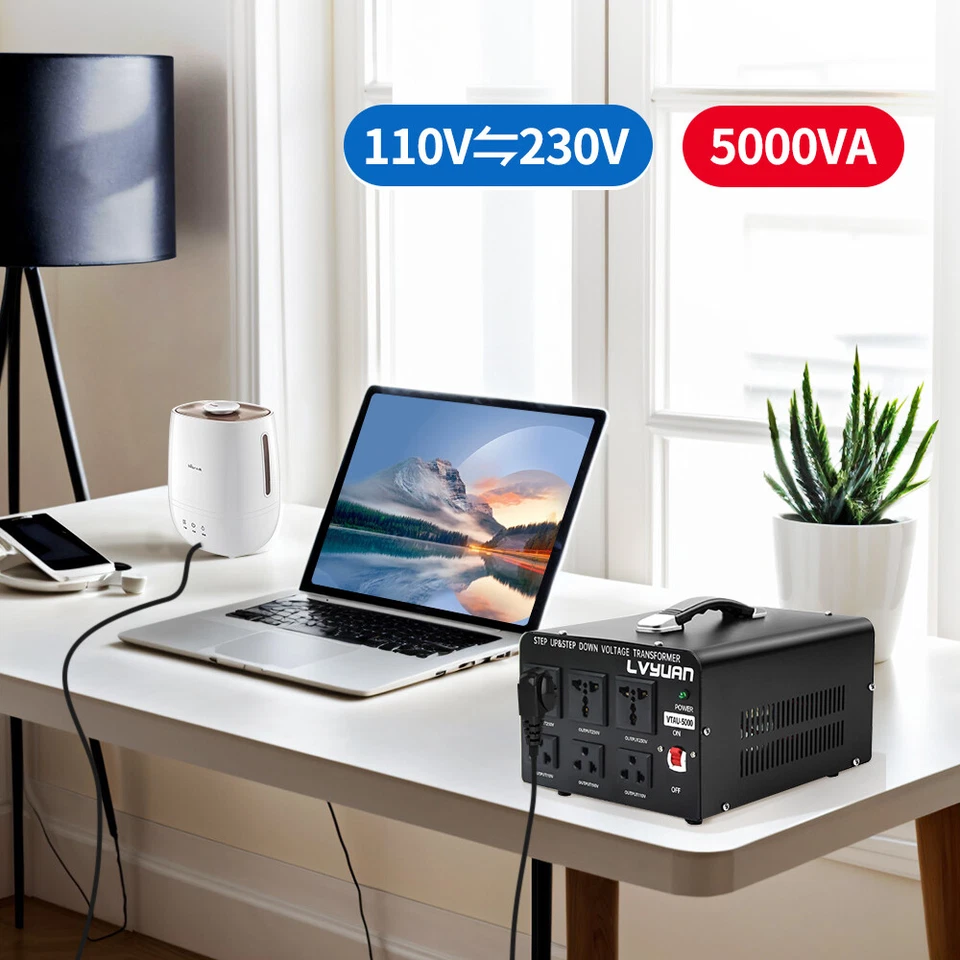 3000W 5000W Voltage Transformer Converter Step Up 110V-240V Step Down 240V-110V - image 3 of 4