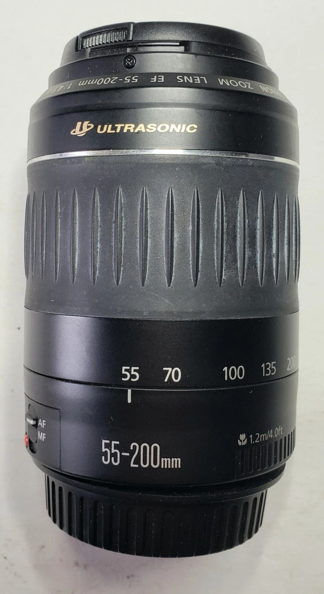 Zoom Canon EF 55-200mm Focal Camera Lenses for sale | eBay UK