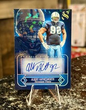 2025 Panini Silhouette ALBERT HAYNESWORTH #/25 CRACKED ICE AUTO Tennessee Titans