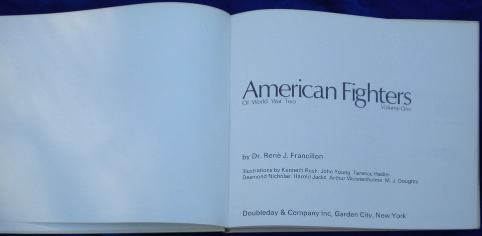 Combat Planes of World War II Series Vol. 1-5 HC Doubleday 1971 O/P VG Foto 2 de 4