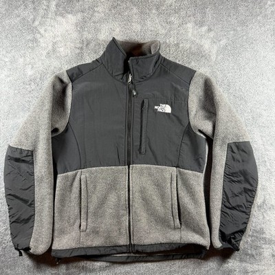 The North Face Jacket Womens Medium Gray Denali Color Block Polartec Fleece