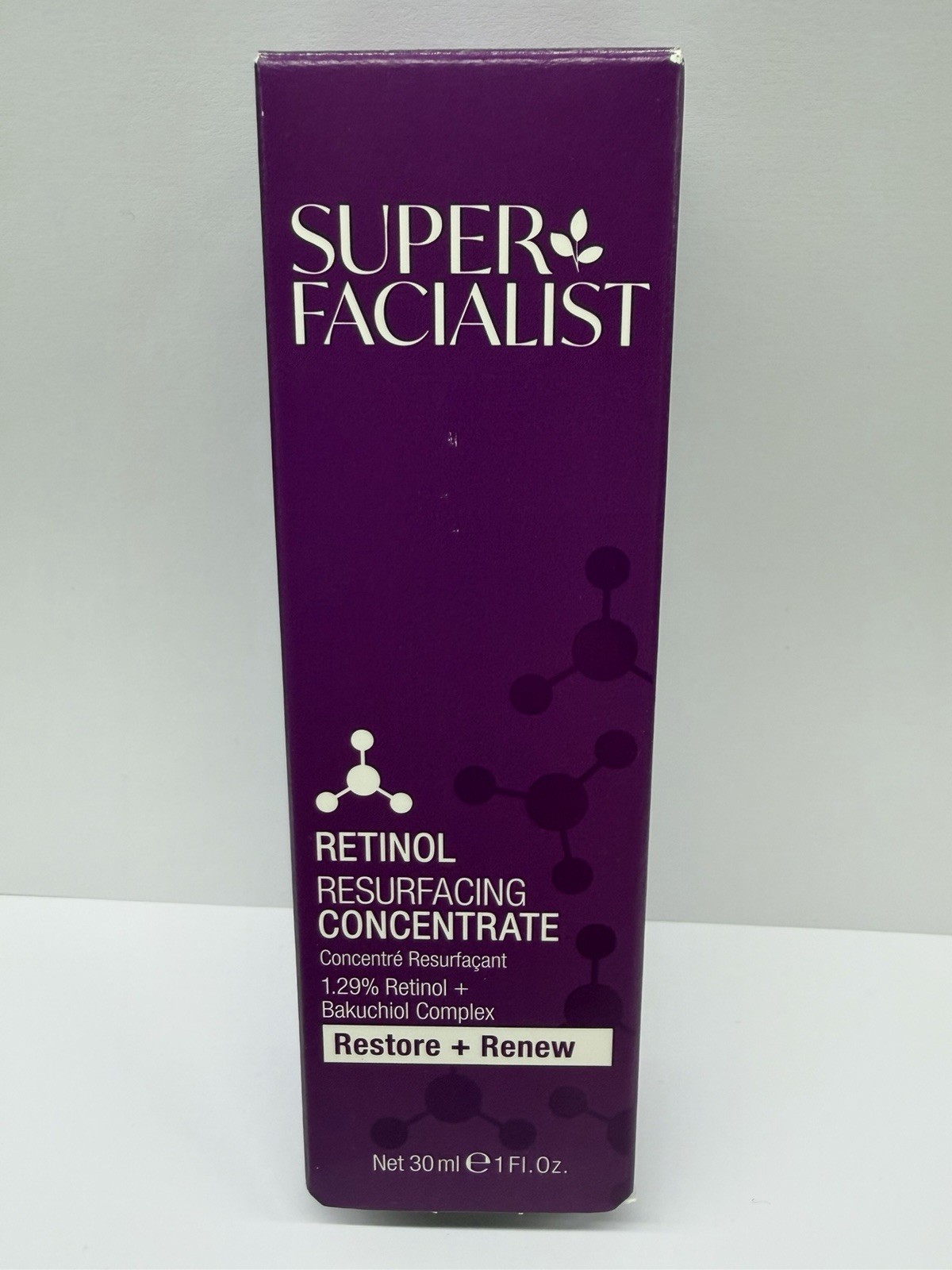 Super Facialist Retinol Resurfacing Concentrate 30ml | Restore & Renew Brighten