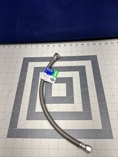 BrassCraft 3/8 in x 1/2 in. FIP x 16 in. Braided Polymer Faucet Connector