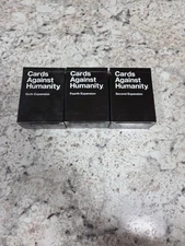 Lot of 3 Cards Against Humanity Expansion Packs, #2,4 & 6