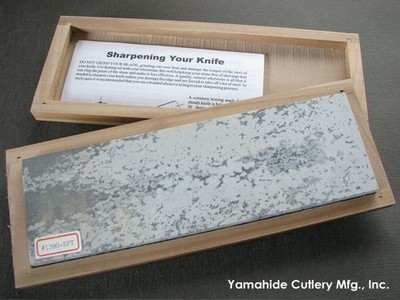 Dan's Natural Arkansas Sharpening Stone 8'' Soft w/ Wood Case