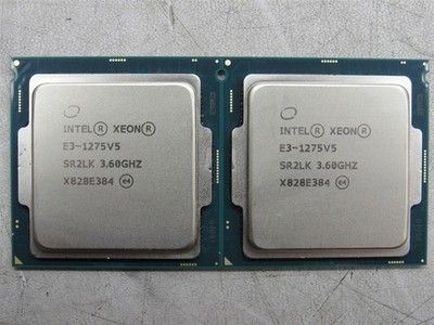 2 LOT Intel Xeon E3-1275v5 SR2LK 3.60GHz CPU LGA1151 Quad Core Workstation 
