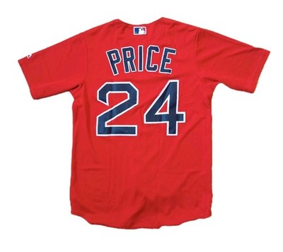 Majestic David Price Boston Red Sox Cool Base MLB Jersey Trikot rot stitched S
