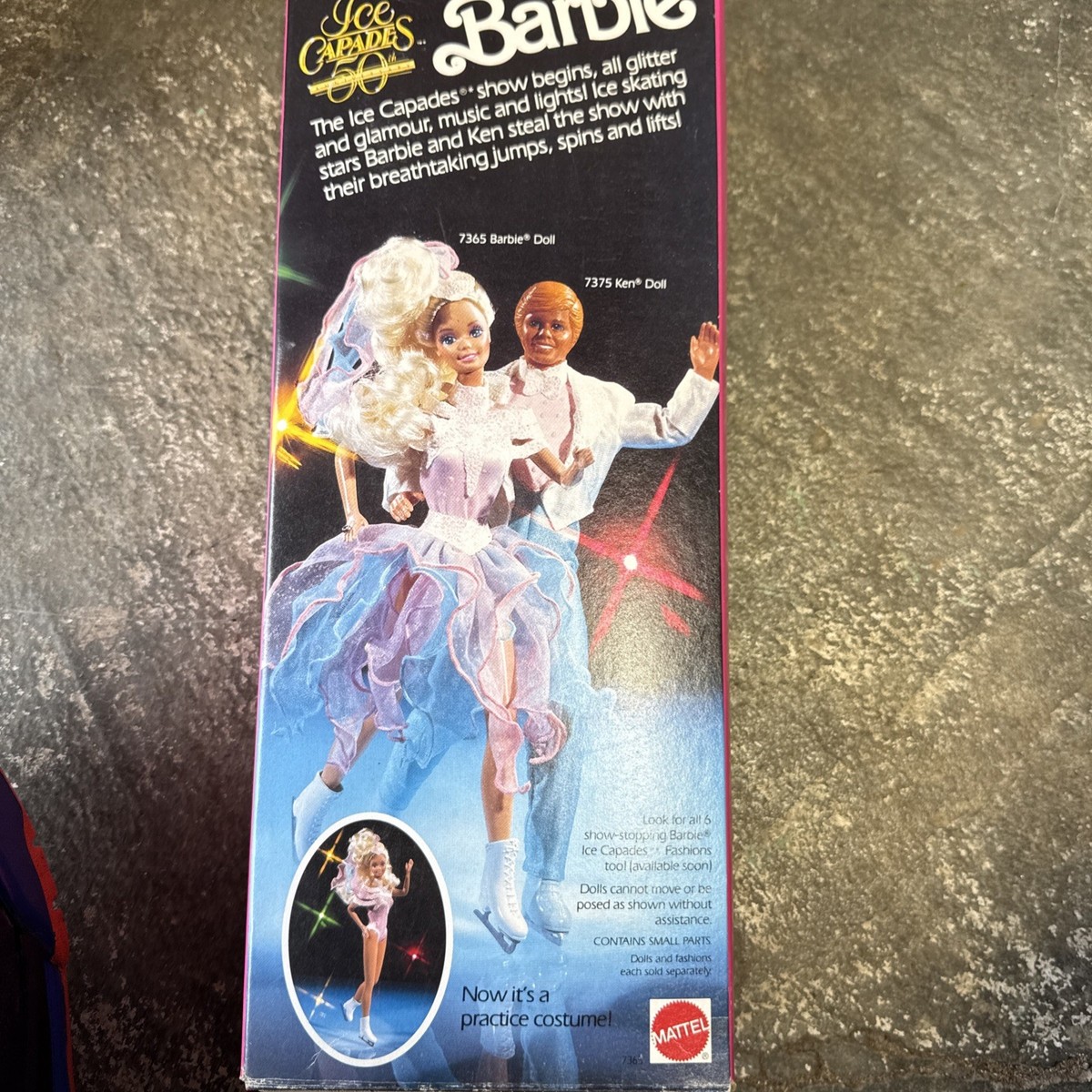 ice capades Barbie 50th anniversary. Never opened in original