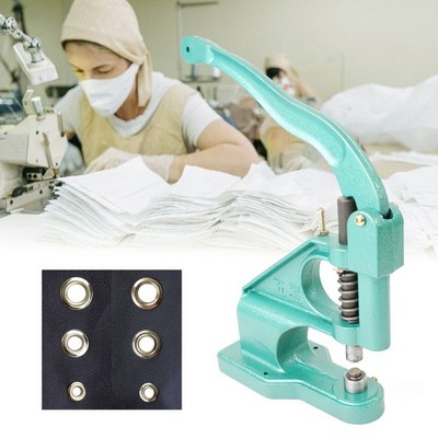 2pcs Grommet Die Mold Hand Press Machine Occhiello Puncher Grommet Die