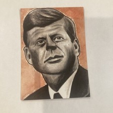 2015 Pastime Portraits Presidential John F Kennedy 35 Of 44
