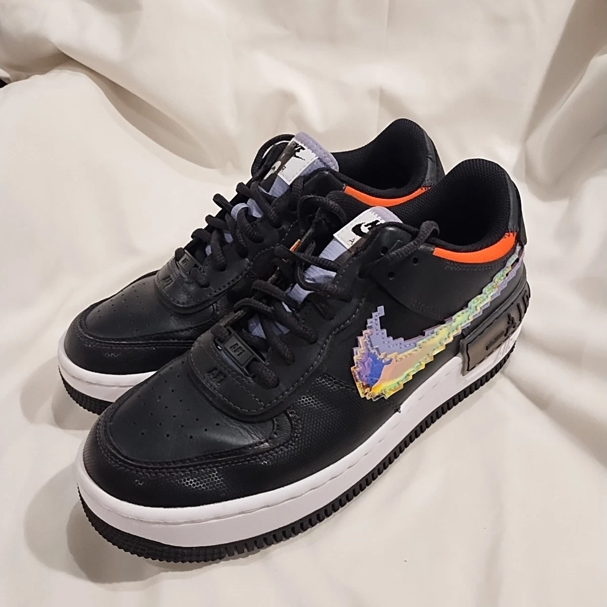 Nike Air Force 1 Pixel Black W for sale | eBay