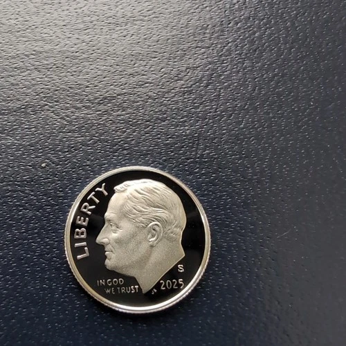 2025 S Proof Silver Roosevelt Dime 0.999