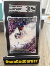 2023 Bowman Inception - Primordial Prospects Autographs Joendry Vargas SGC 9