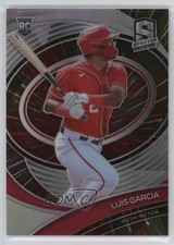 2021 Panini Spectra Rookies Hyper Prizm 11/75 Luis Garcia Luis V Garcia #126 hw6