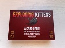 EXPLODING KITTENS Card Game - COMPLETE - ORIG...