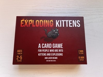 EXPLODING KITTENS Card Game - COMPLETE - ORIGINAL EDITION