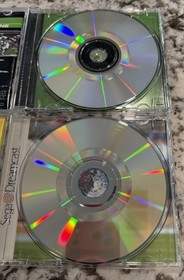 Sega Dreamcast NFL 2K & NFL 2K1 Football Games Lot of 2 &ndash; Clean Discs