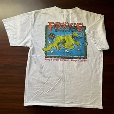 Vintage Foxys Taboo T-Shirt Size Large