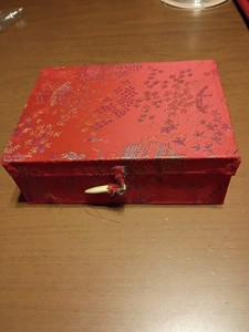 Vintage Chinese Porcelain Mini Tea Set In Case