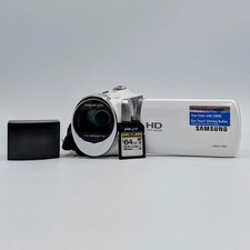 Samsung HMX-F90 HD Camcorder/Camera  64GB SDXC Card  Battery/NO CHARGER