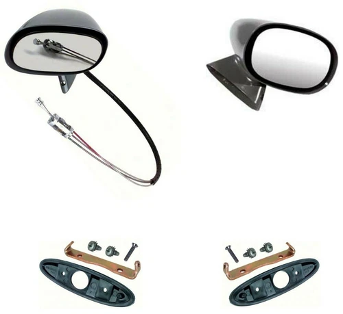 OER L/H Remote Bullet and R/H Bullet Mirror Set 1970-1981 Firebird and Camaro