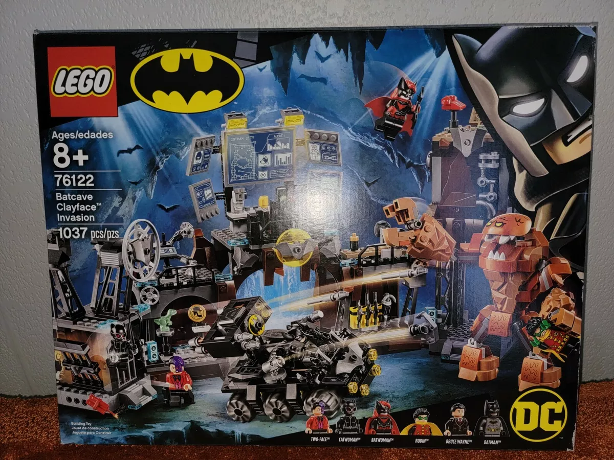  LEGO DC Batman Batcave Clayface Invasion 76122 Batman Toy  Building Kit with Batman and Bruce Wayne Action Minifigures, Popular DC  Superhero Toy (1037 Pieces) : Everything Else