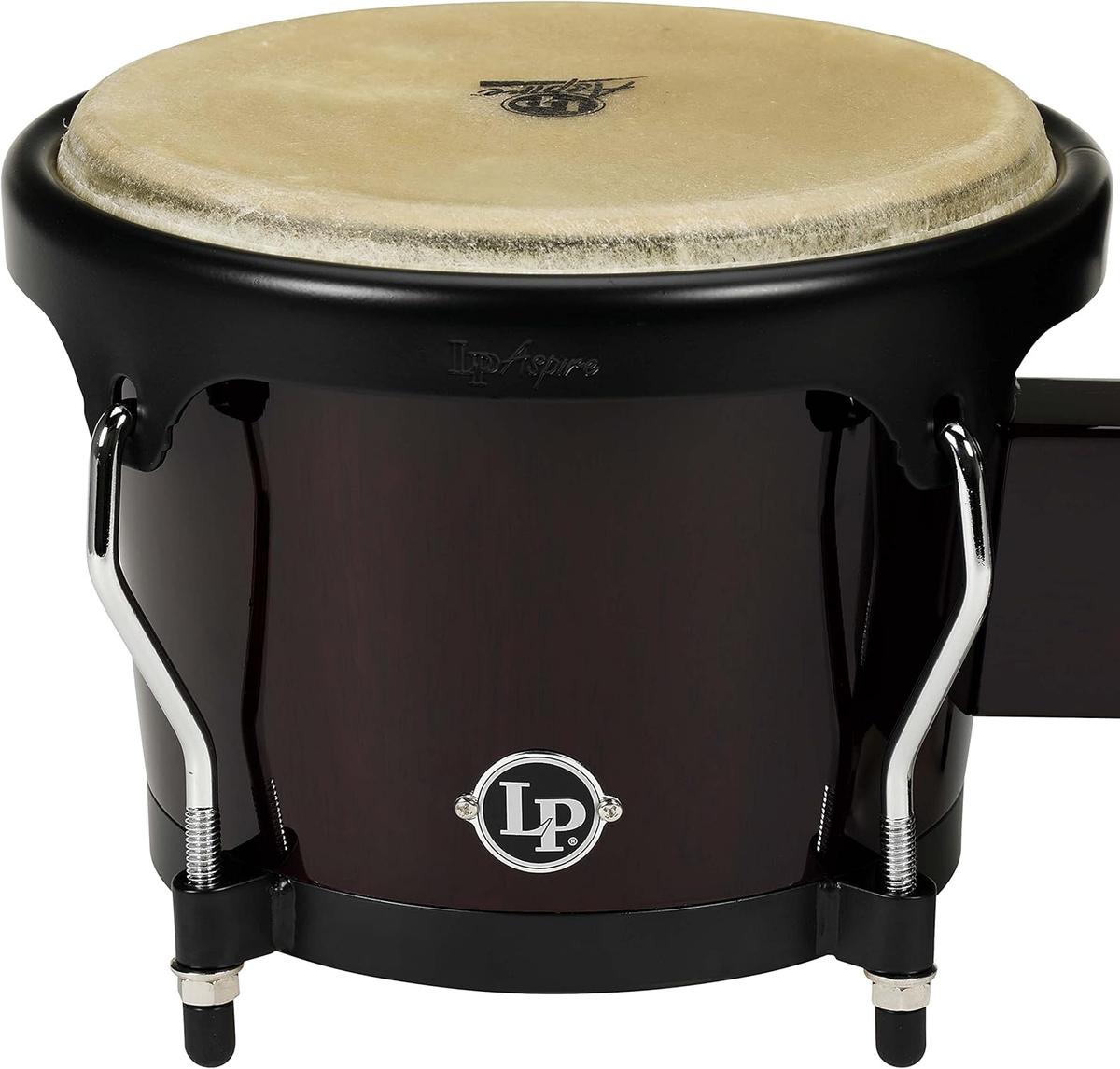 Lp Lpa601 Aspire Oak Bongos with Black Hardware Dark Wood | eBay
