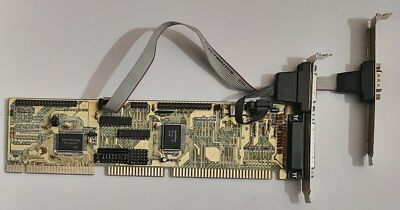 Kentech VLSIO-V3 VLB Multi-I/O IDE Floppy Controller (Promise, retro, 1994)
