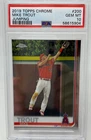 2019 Topps Chrome #200 Mike Trout Jumping PSA 10