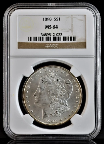 1898 Morgan Dollar NGC MS64