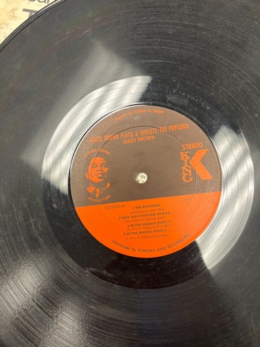 JAMES BROWN “The Popcorn” LP (King KSD 1055, orig ’69) VG+ Funk Soul - Picture 3 of 3