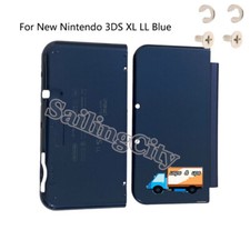 Housing Shell Top  Bottom Cover Replacement for New Nintendo 3DS XL 3DS LL Blue