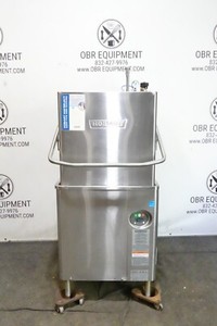 HOBART SINGLE RACK ELECTRIC HIGH TEMPERATURE DISHWASHER MODEL AM15