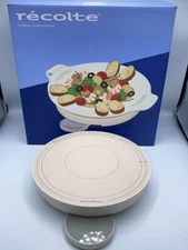 Recolte Tabletop Induction Cooking Griddle Plate RIH-1 Color Gray AC100V 