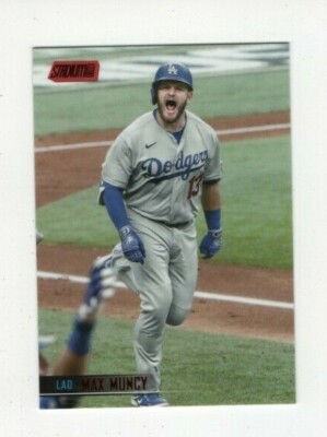 2021 TOPPS STADIUM CLUB RED FOIL MAX MUNCY LOS ANGELES DODGERS #113