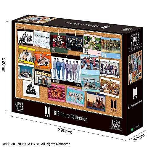13048S Epoch 1000 Piece Jigsaw Puzzle BTS Photo Collection 50 75