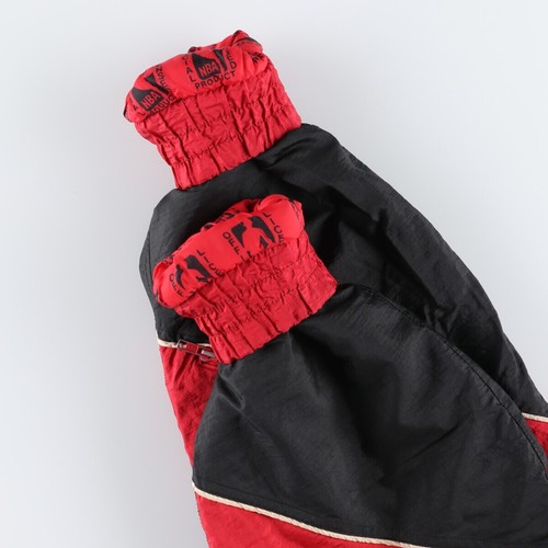 90'S PRO PLAYER NBA Chicago Bulls back logo padded hoodie puffer jacket men'... - Picture 19 of 19
