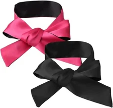 2 antifaces de satén para dormir, ajustables, suaves y cómodos, para mujer.neuvo