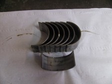 8x Rodamientos metálicos de varilla de conexión de motor de avión ligero Lycoming 0-235. USADO.