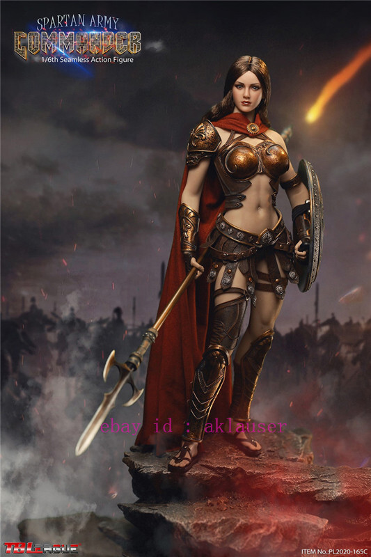 Tbleague Pl2020-165c 1/6 Spartan Army Commander Golden Version