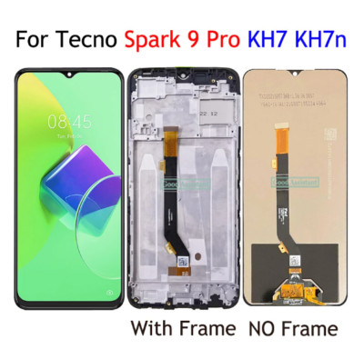 For Tecno Spark 9 Pro KH7 LCD Display Touch Digitizer Screen Assembly Replacemen